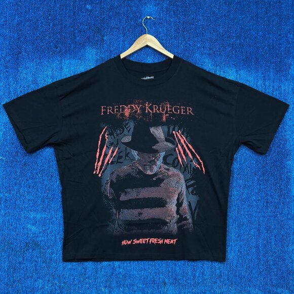 A Nightmare on Elm Street Freddy Kruger Oversized Horror T-Shirt Size Extra Larg - Picture 1 of 4